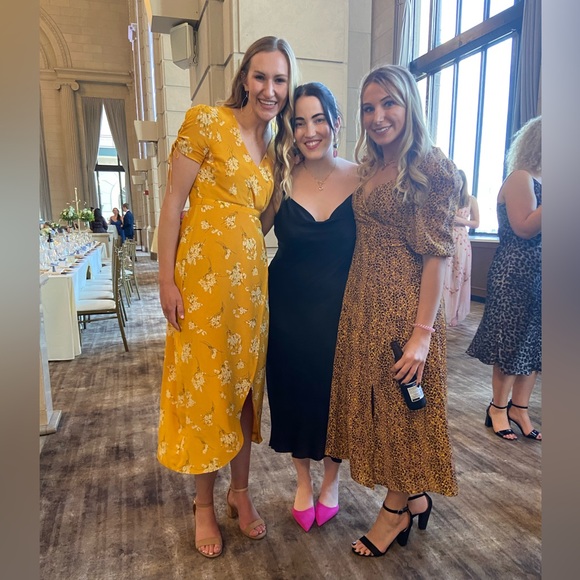 WAYF Cheetah Print Dress - Picture 3 of 3